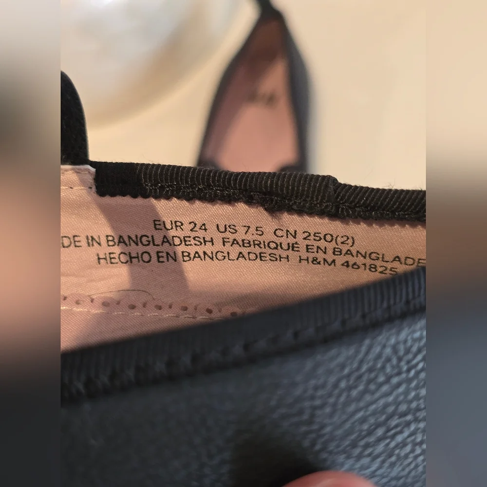 H&M Black Kids Ballet Flats